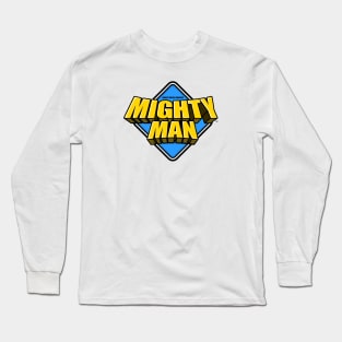 Mighty Man Logo Long Sleeve T-Shirt